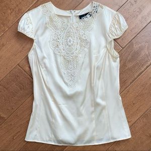 Moda 100% silk blouse